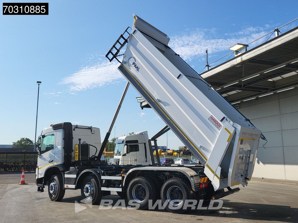 Volvo FMX 460 8X4 NEW! 13L Engine 19m3 Wielton Kipper Steelsuspension Big-Axle Automatic Euro 6
