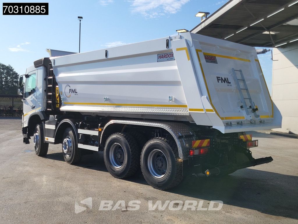 Volvo FMX 460 8X4 NEW! 13L Engine 19m3 Wielton Kipper Steelsuspension Big-Axle Automatic Euro 6