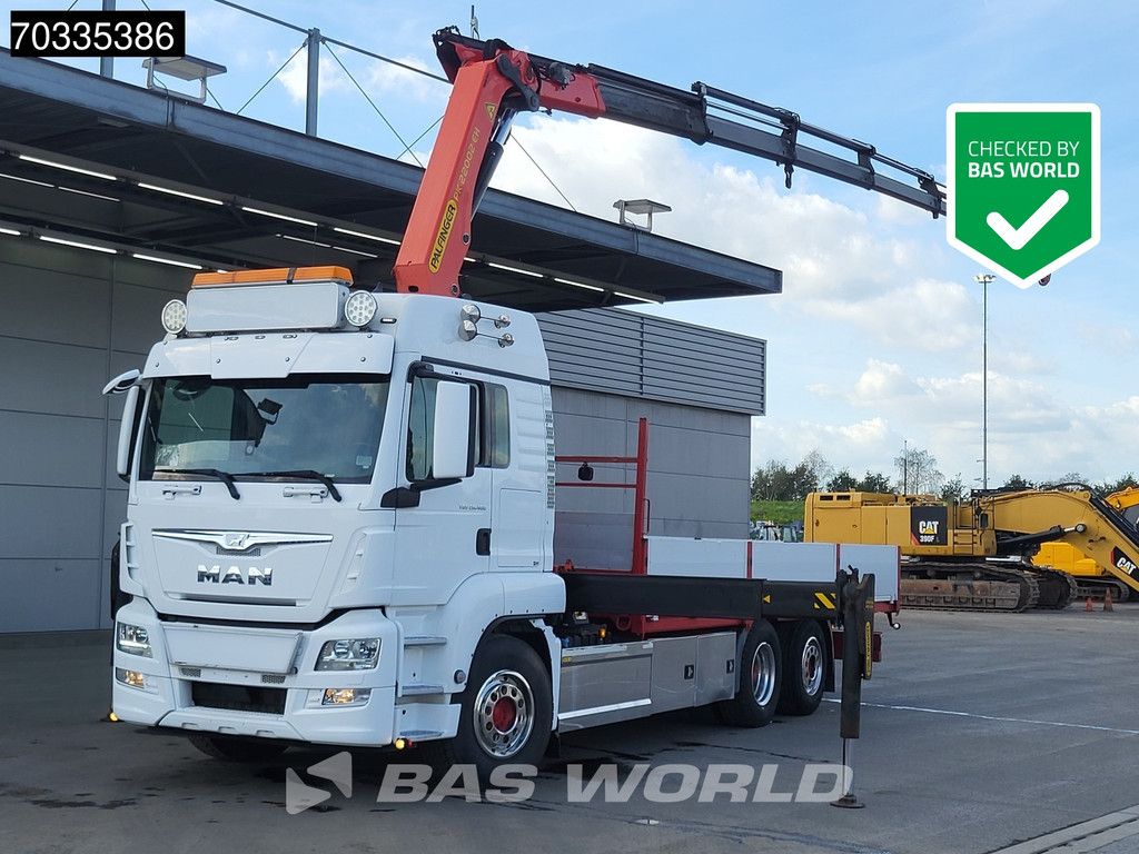 MAN TGS TGS 26.460 6X2 Palfinger PK22002 EH 6x Extensions Winch Lift-Axle Euro 6