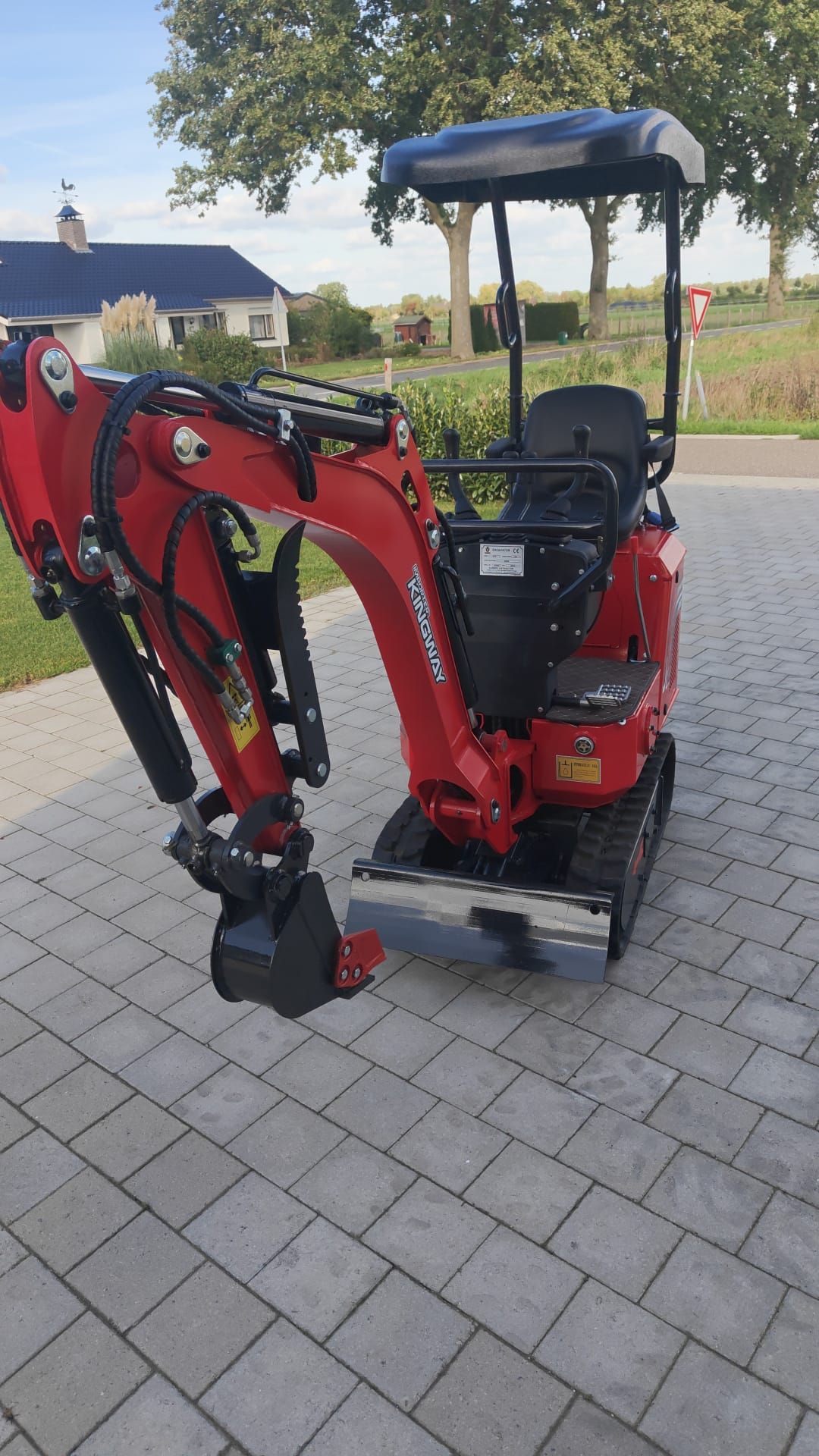 KINGWAY JOKER MINI 800KG | 73CM | 3 BAKKEN + HYDR. DUIM