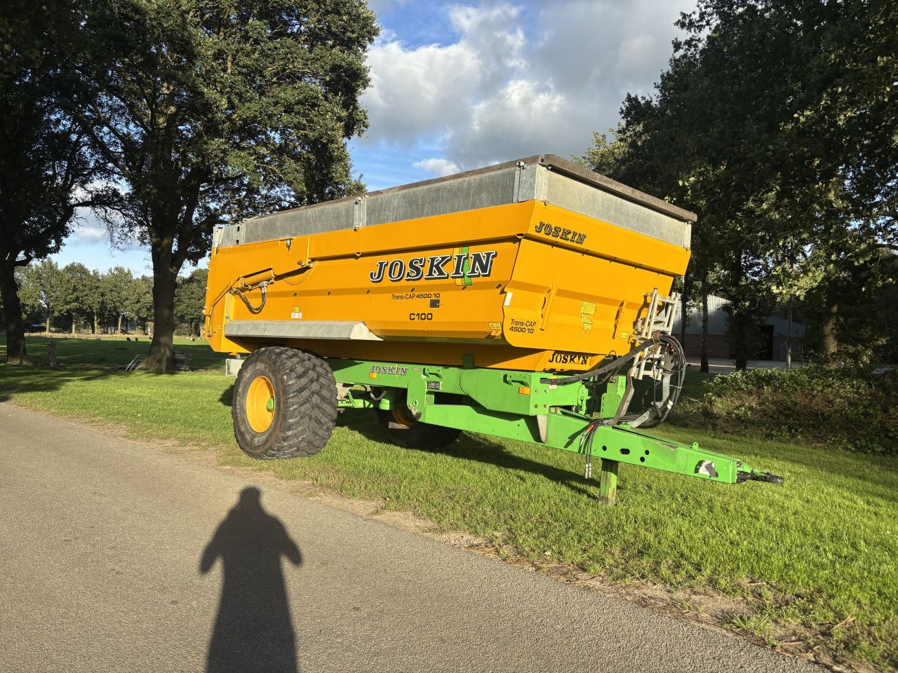 Joskin 10 tons kieper enkelas bouwjaar 2017
