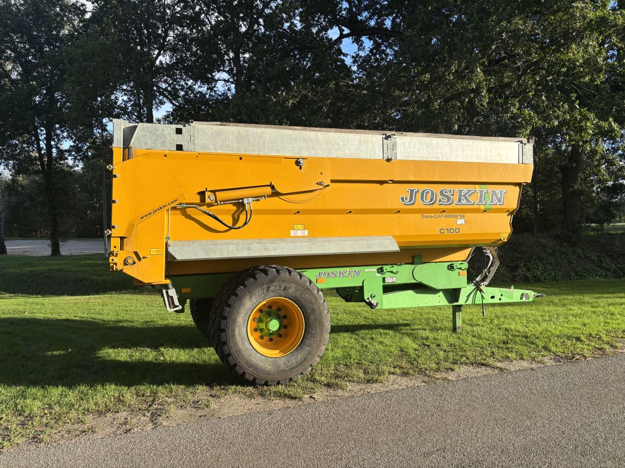 Joskin 10 tons kieper enkelas bouwjaar 2017