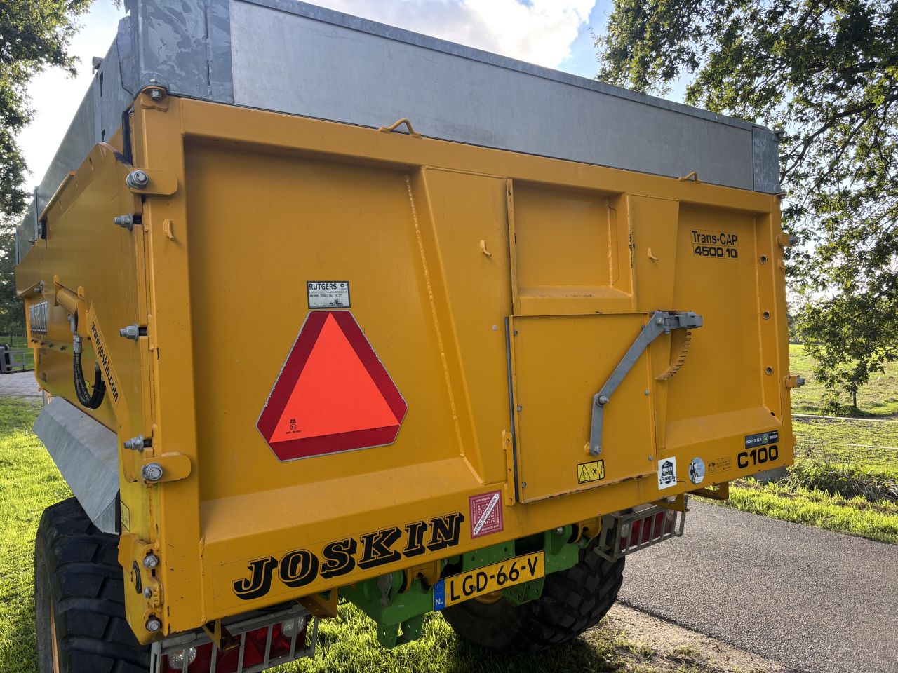 Joskin 10 tons kieper enkelas bouwjaar 2017