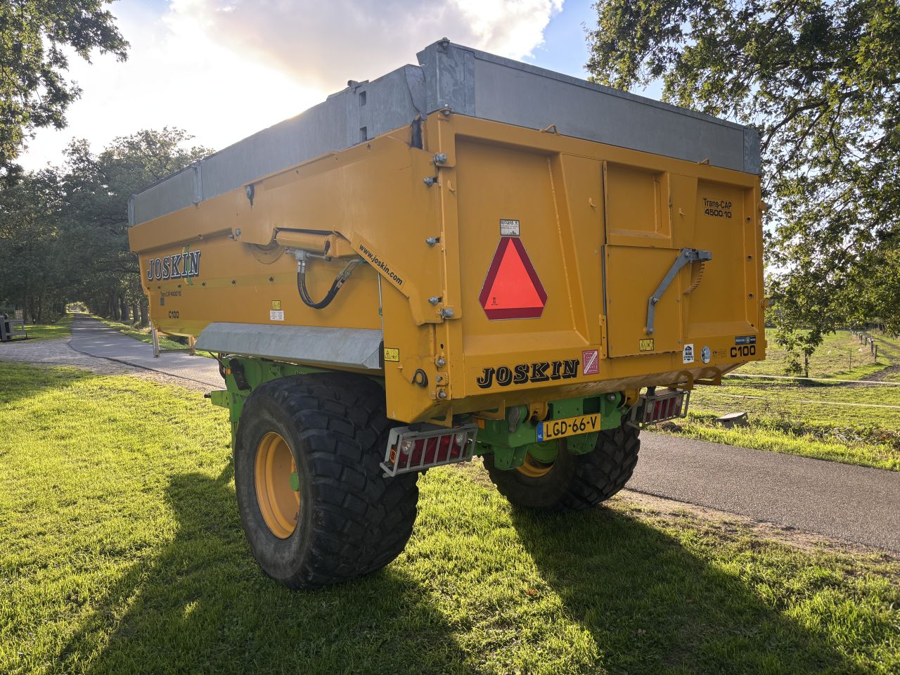 Joskin 10 tons kieper enkelas bouwjaar 2017