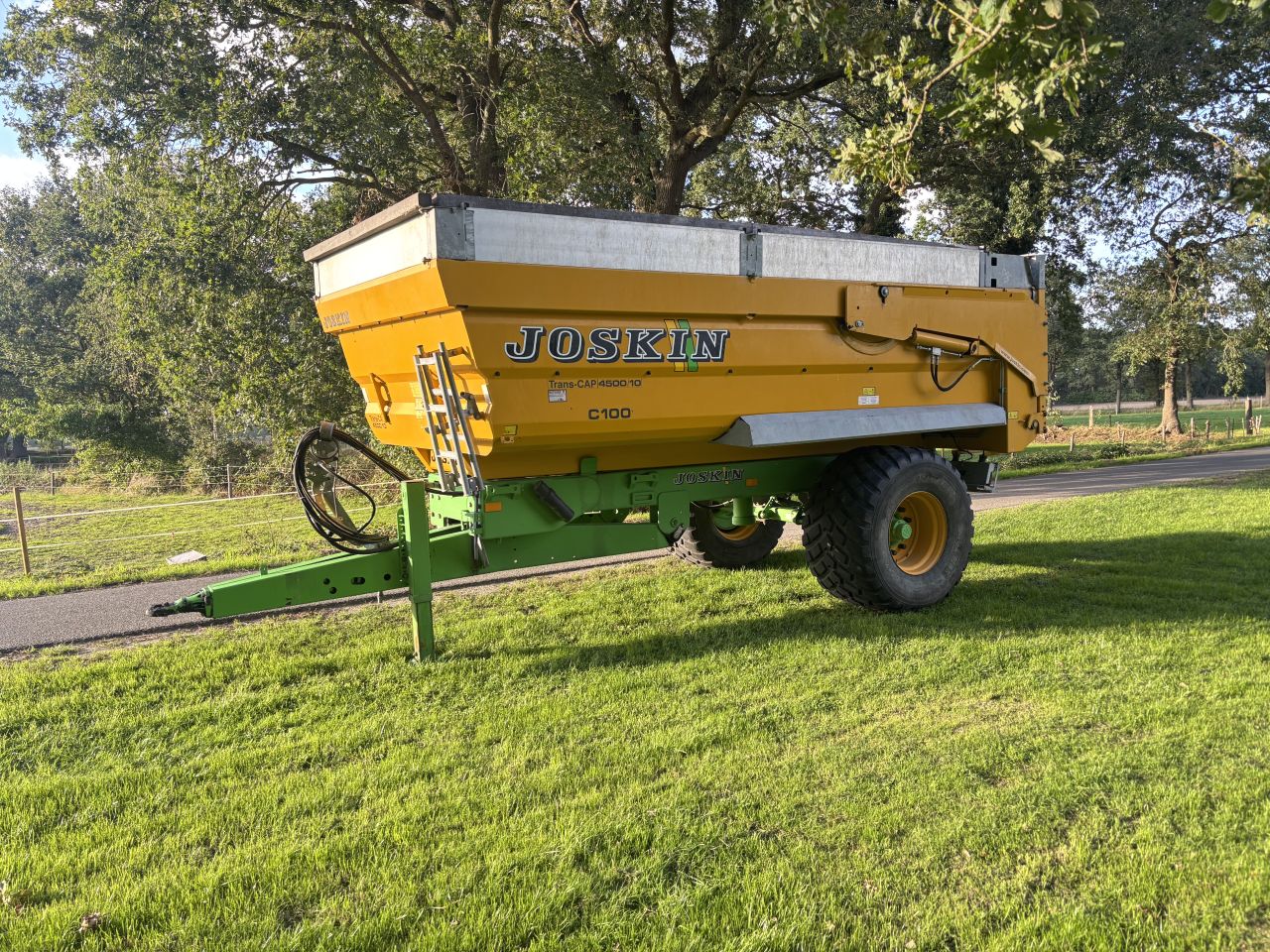 Joskin 10 tons kieper enkelas bouwjaar 2017