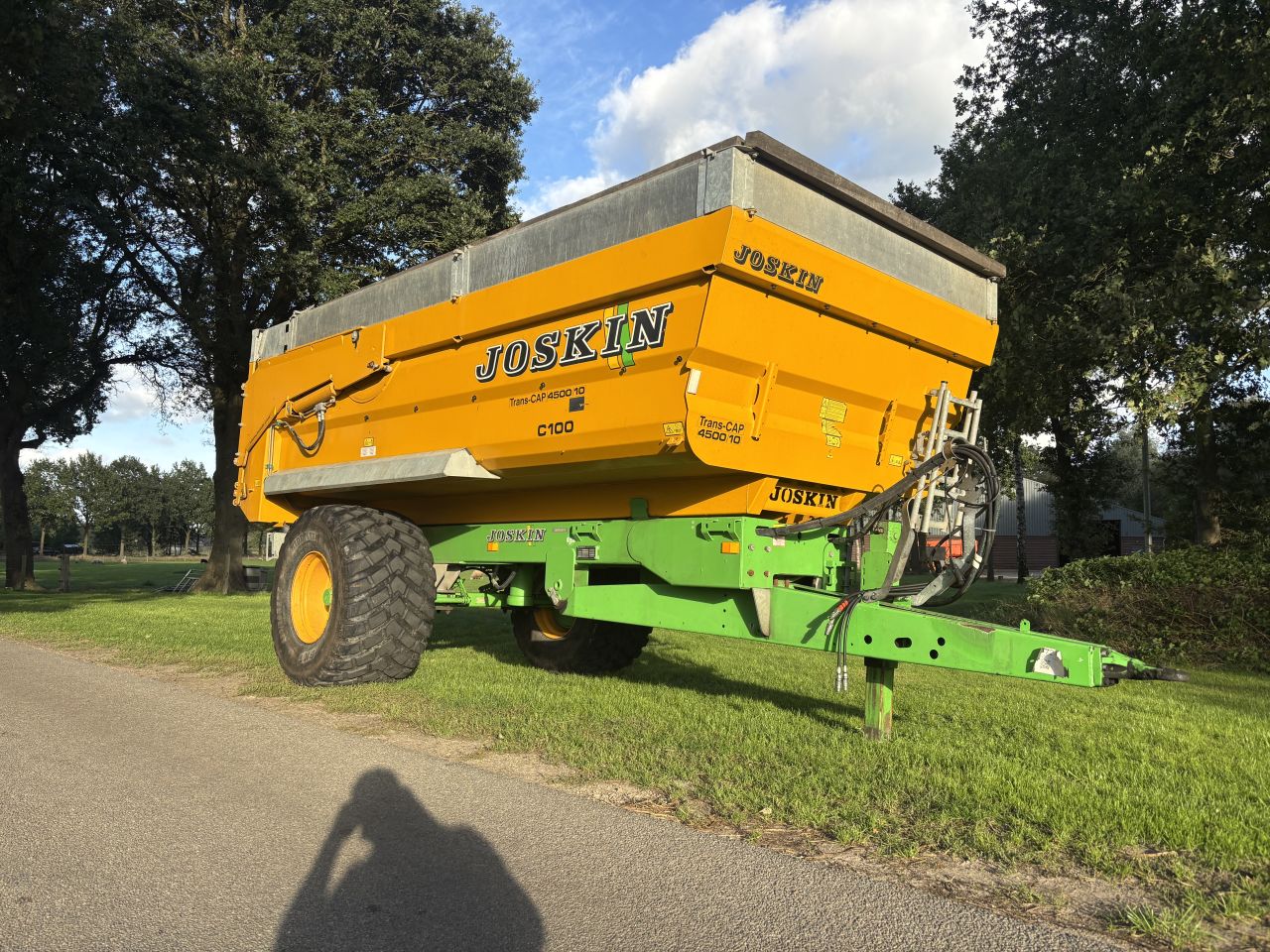 Joskin 10 tons kieper enkelas bouwjaar 2017