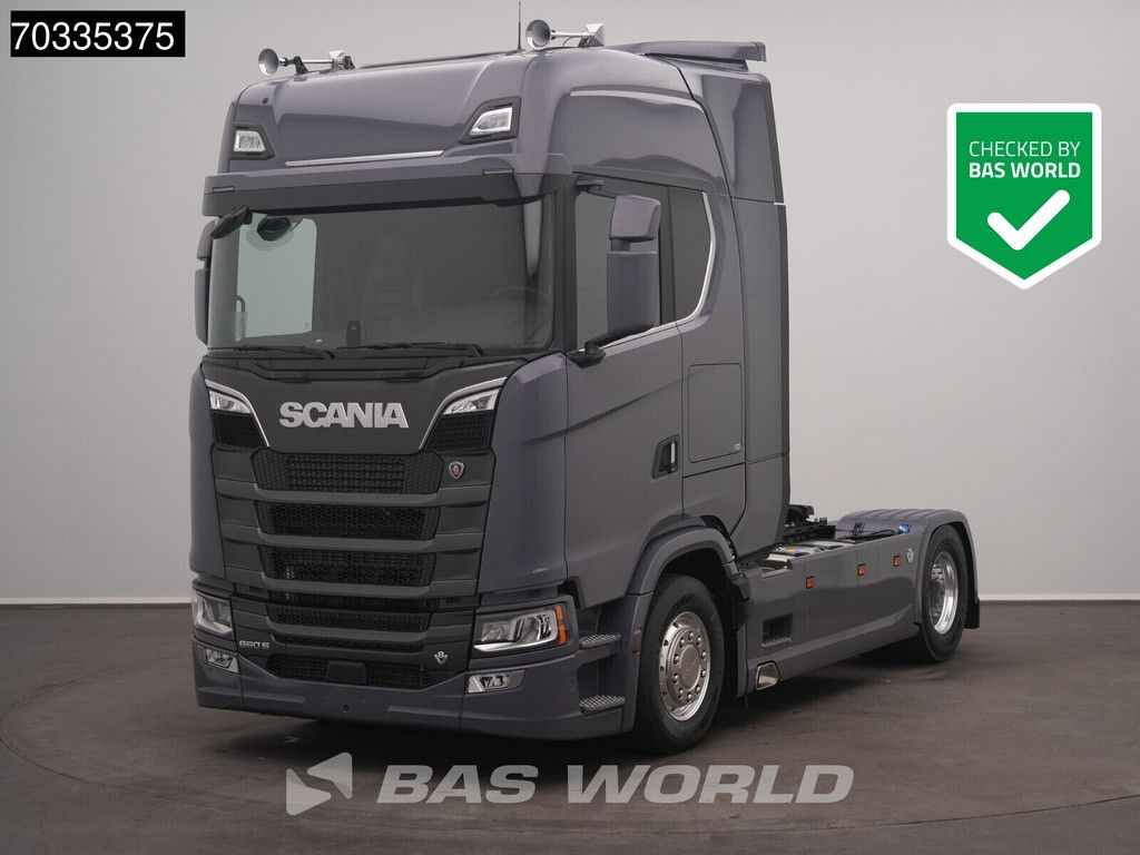 Scania S S660 4X2 V8 Retarder Full-Air 2x Tanks Standklima ACC Navi Leather Alcoa's