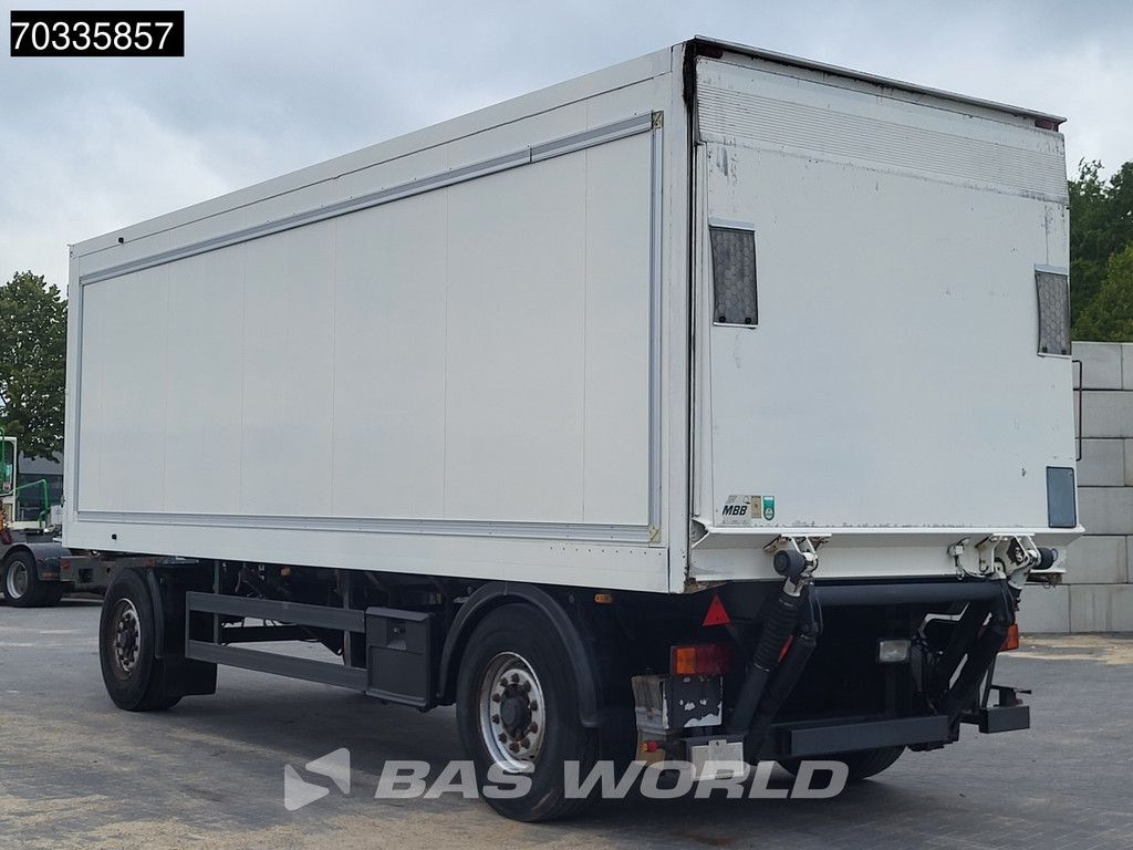 Schlumbohm & Rohde Deischela. 2 Achsen Ladebordwand Tailgate Koffer