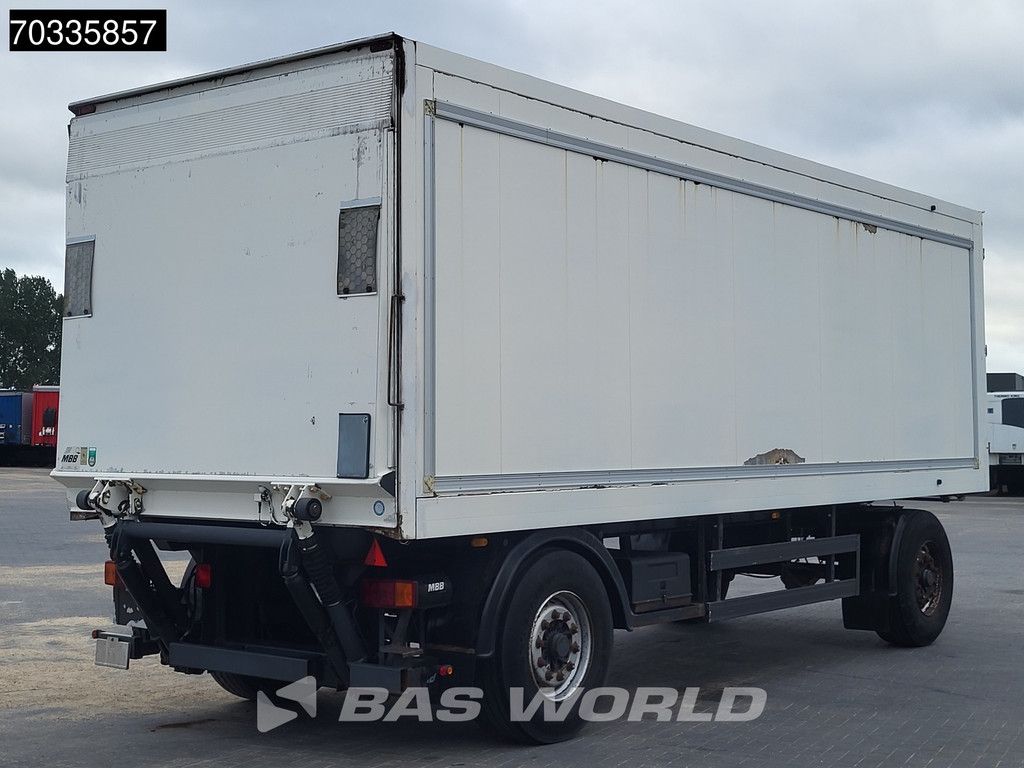 Schlumbohm & Rohde Deischela. 2 Achsen Ladebordwand Tailgate Koffer