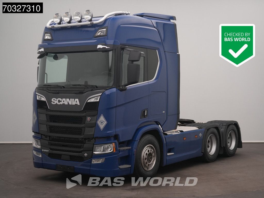 Scania R650 6X4 Retarder Hydraulic Full-Air Leder ACC Navi