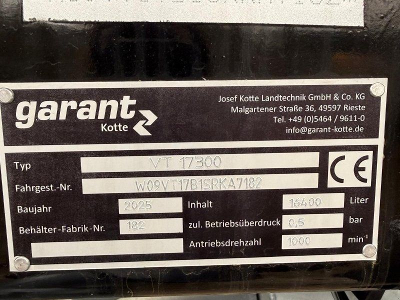 Garant Kotte VT 17.300 Ltr. Volumen Laubgrün