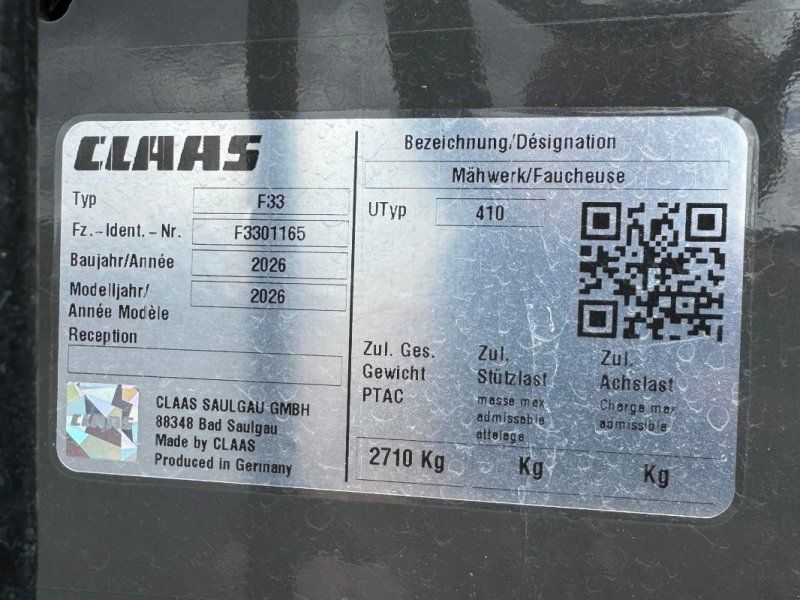 Claas Disco 9300 C Comfort