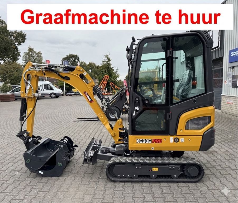 Verhuur | huren 2t graafmachine €115 dag