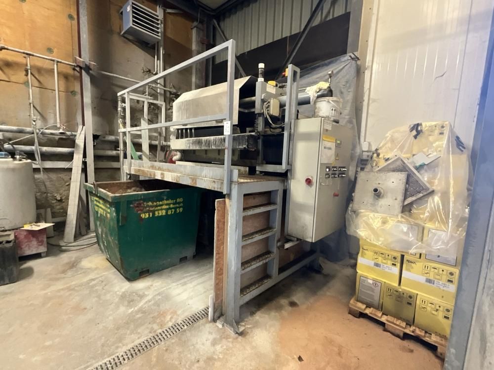 Kugler-Schlamm-Wasserfilterpresse