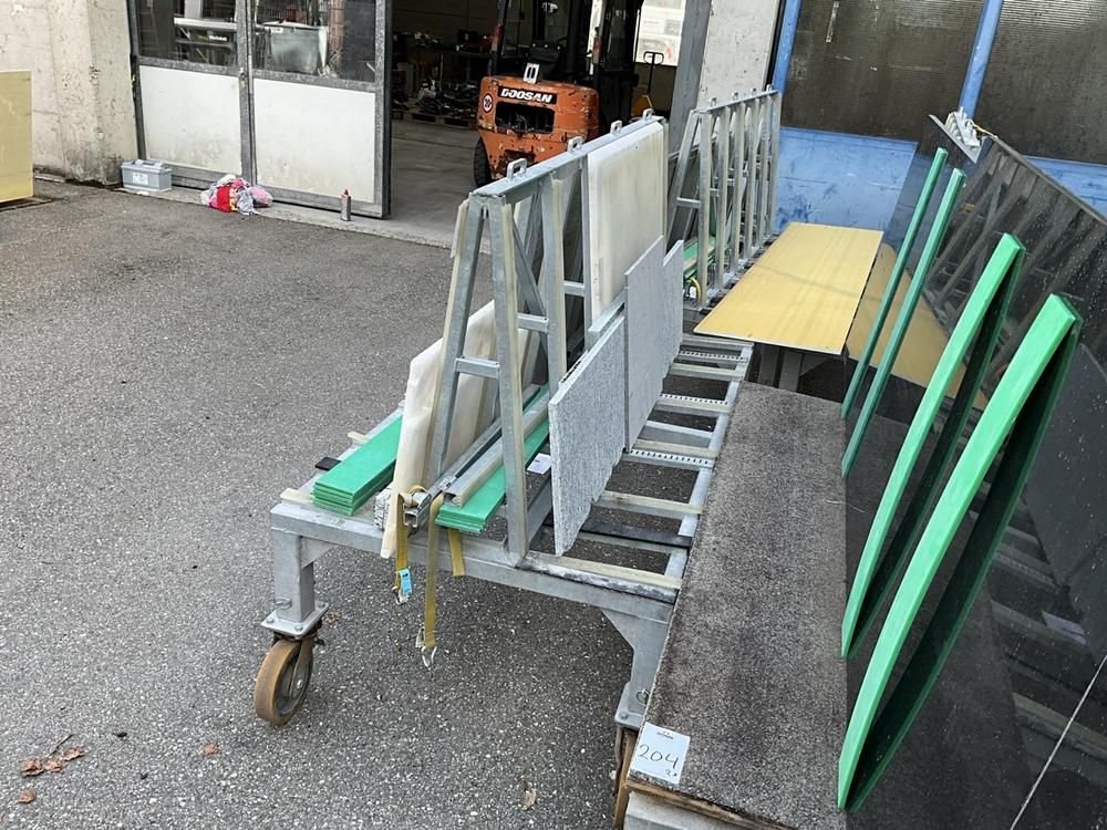 Metikam Stone slab transport trolley (2x)