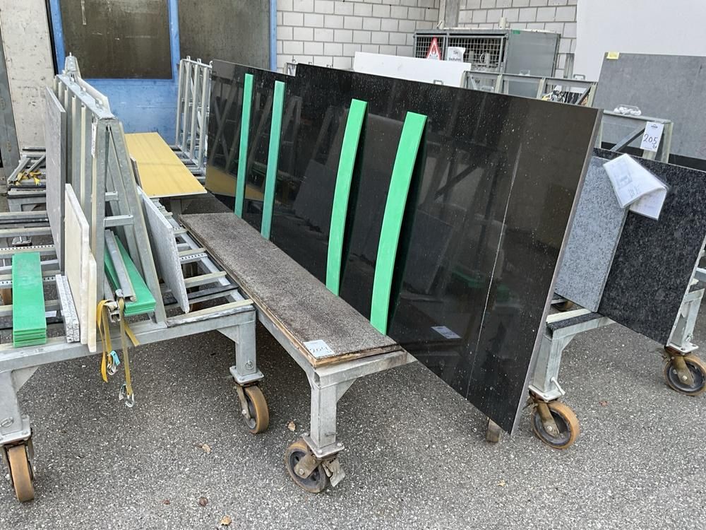 Metikam Transportwagen für Steinplatten (2 Stück)