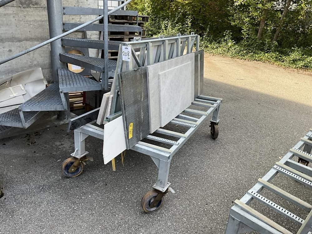 Metikam Stone slab transport trolley (3x)