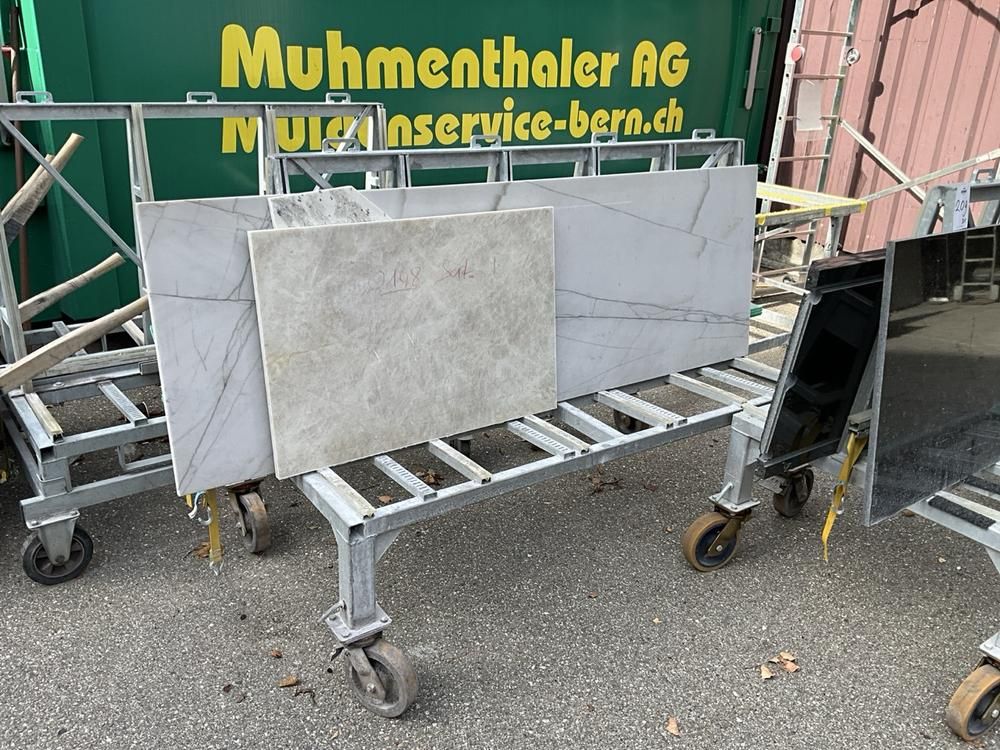 Metikam Transportwagen für Steinplatten (3 Stück)