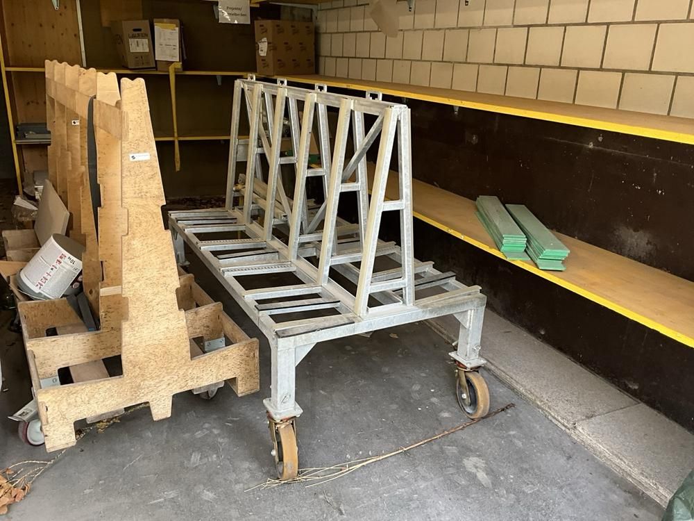 Metikam Transportwagen für Steinplatten (4 Stück)