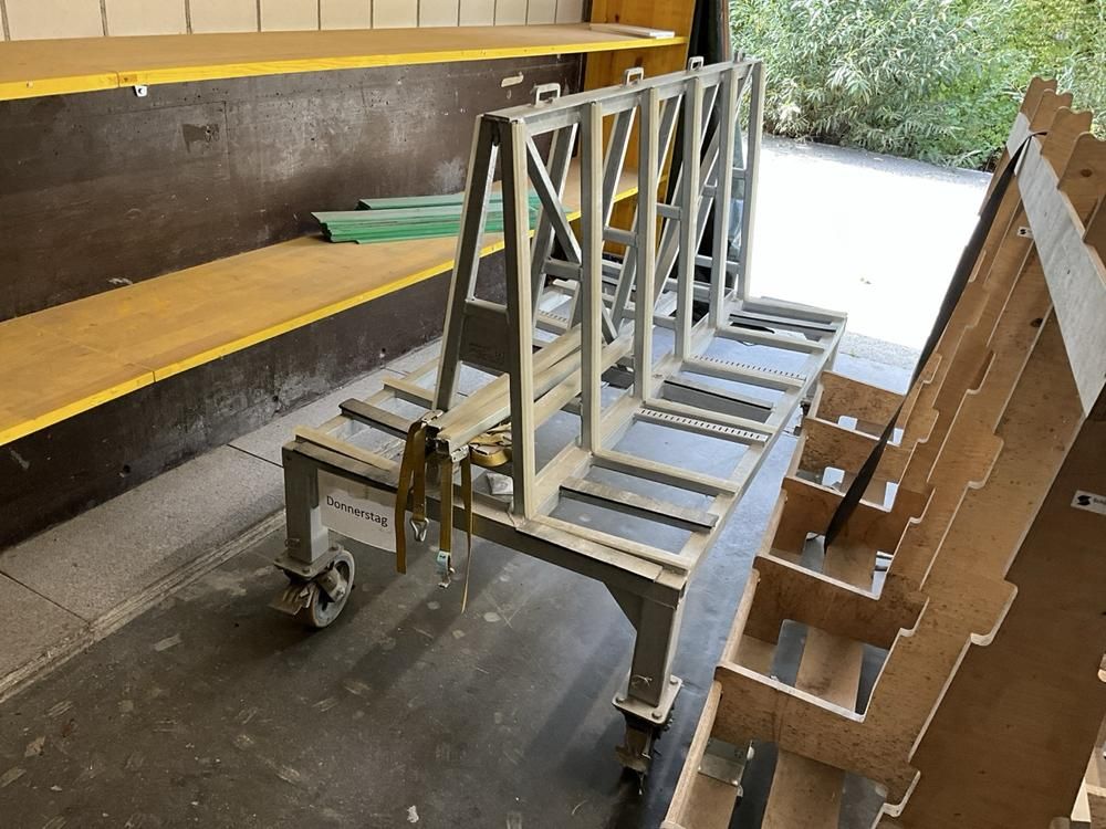 Metikam Transportwagen für Steinplatten (4 Stück)