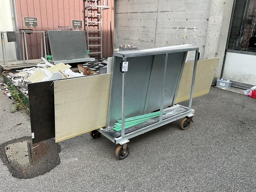Metikam Stone – Transportwagen für verschiedene Platten (6 Stück)