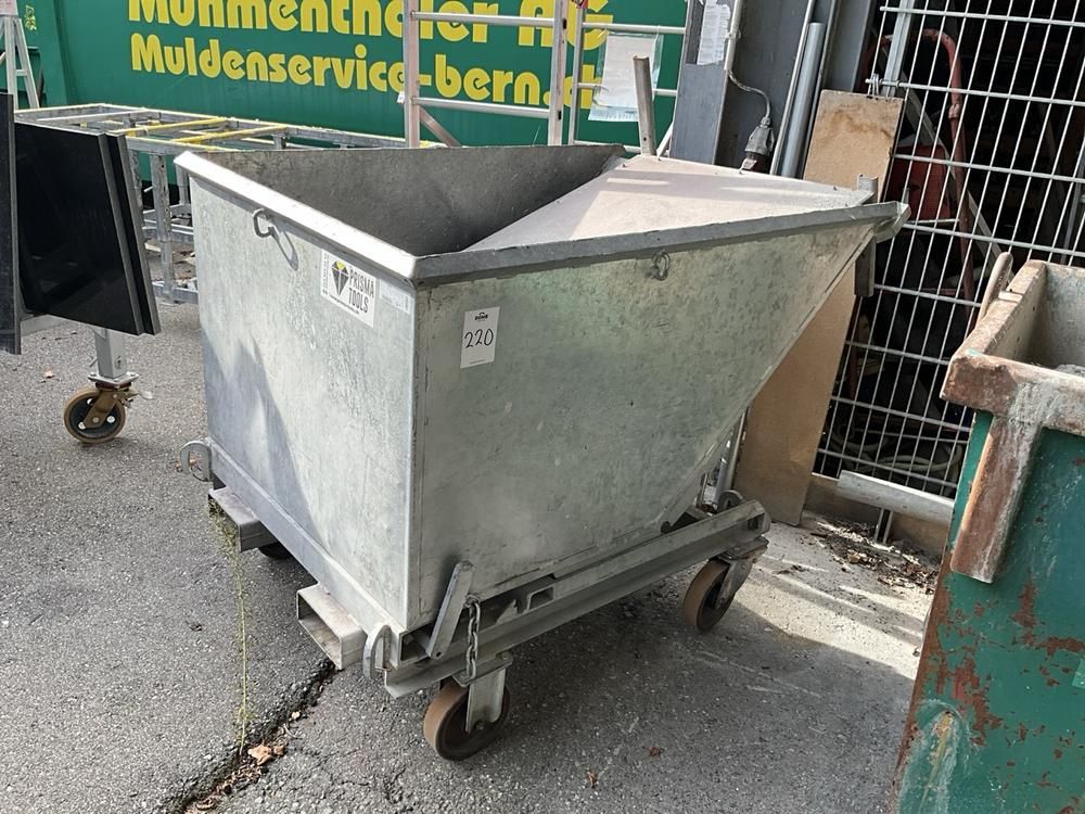 Kippbarer Abfallbehälter