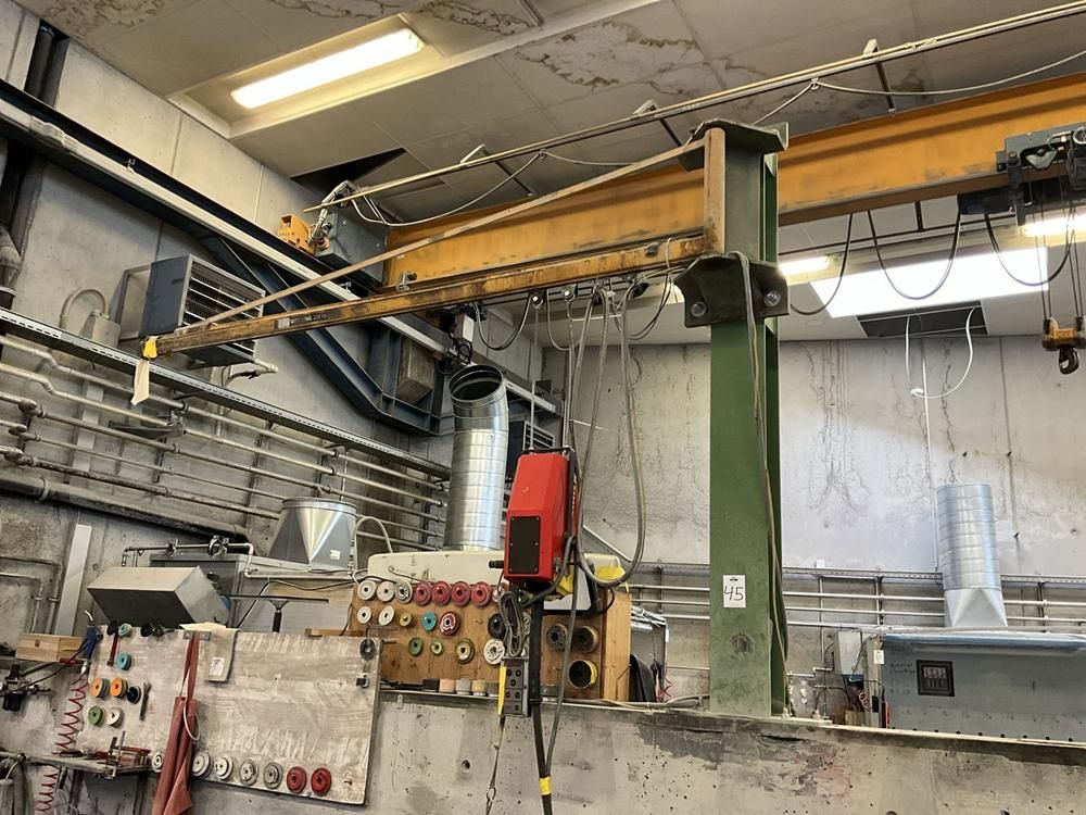 Combination | Demag Jib Arm & Flex Shaft Grinder - Lots 45 + 92