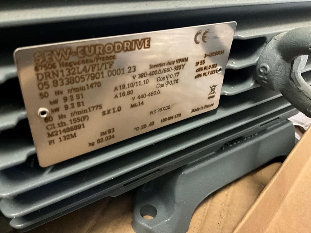 SEW-Eurodrive DRN132L4/FI/TF Electric Motor