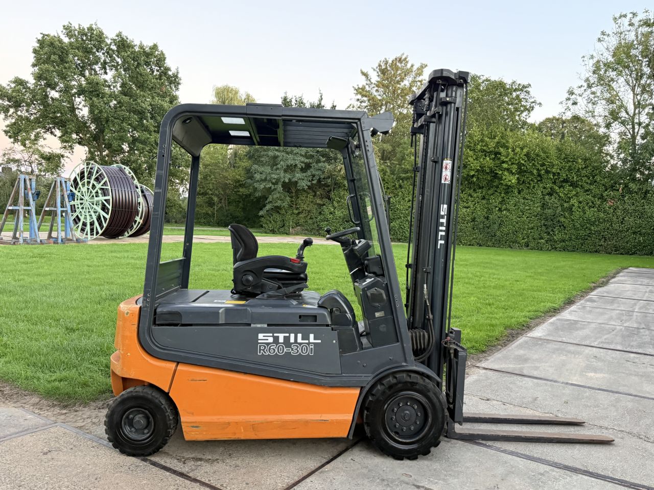 Still 3 tonner elektrische heftruck 3e ventiel 80V accu