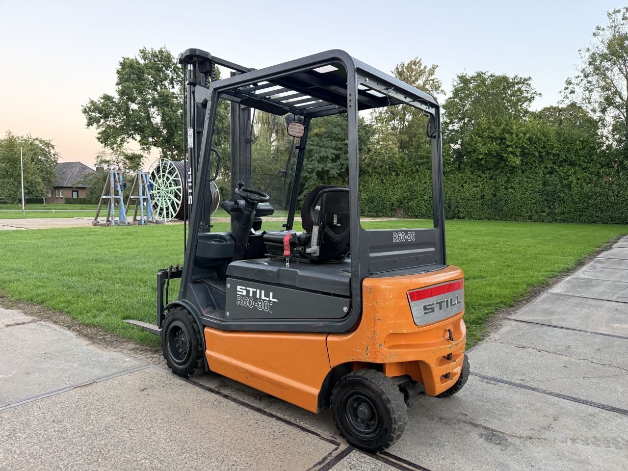 Still 3 tonner elektrische heftruck 3e ventiel 80V accu