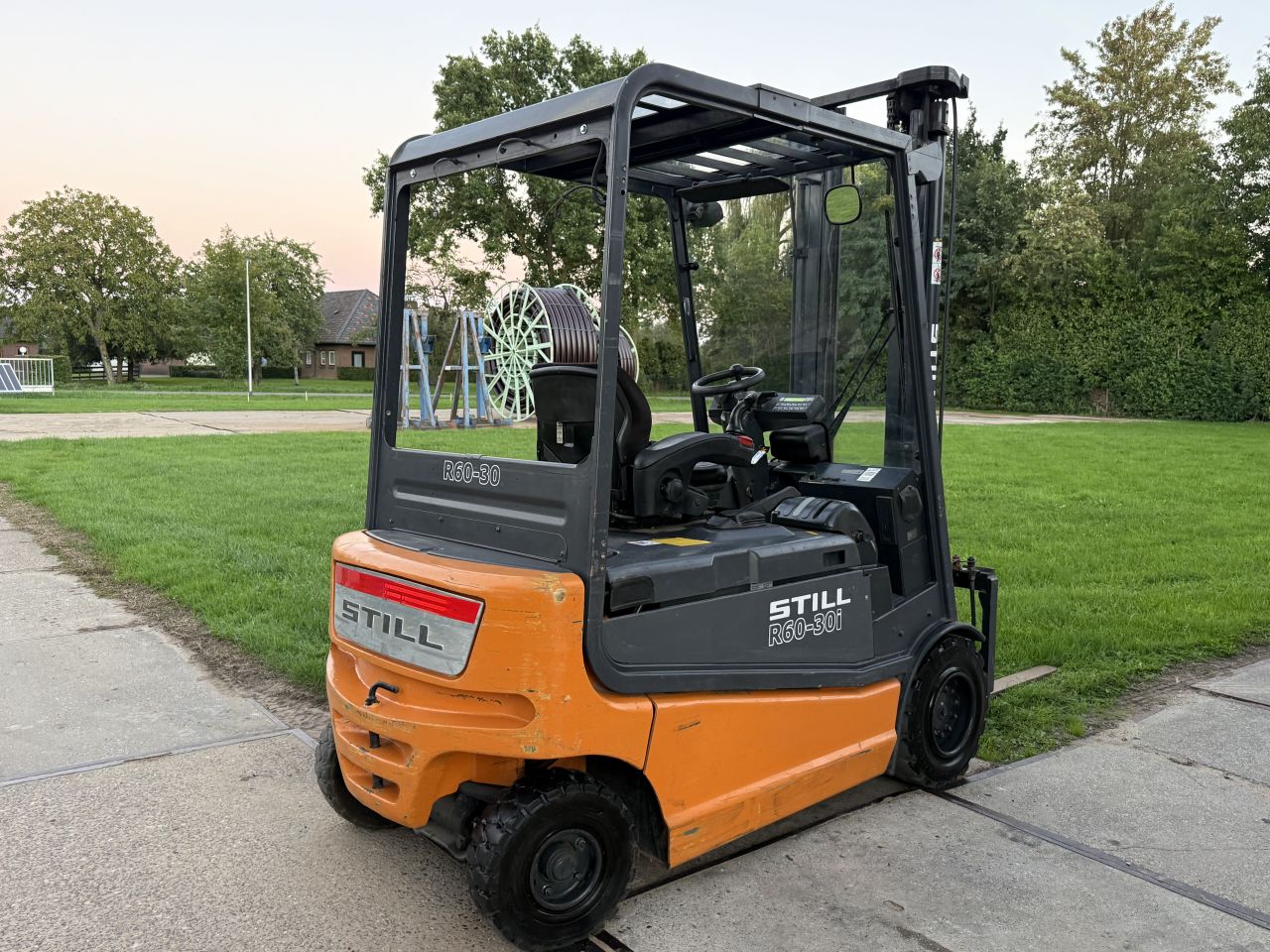 Still 3 tonner elektrische heftruck 3e ventiel 80V accu