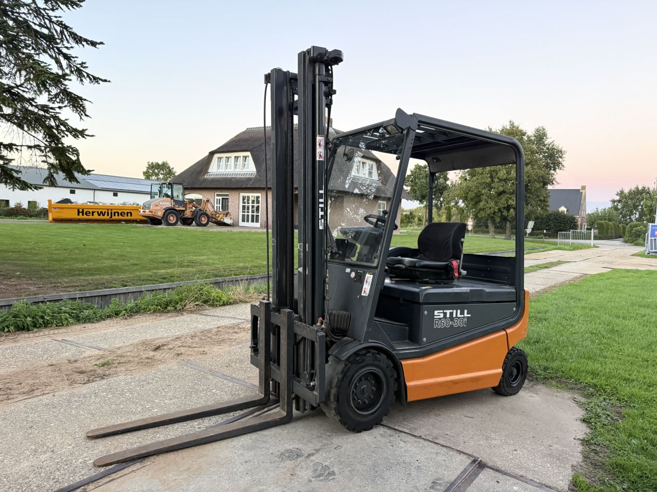 Still 3 tonner elektrische heftruck 3e ventiel 80V accu