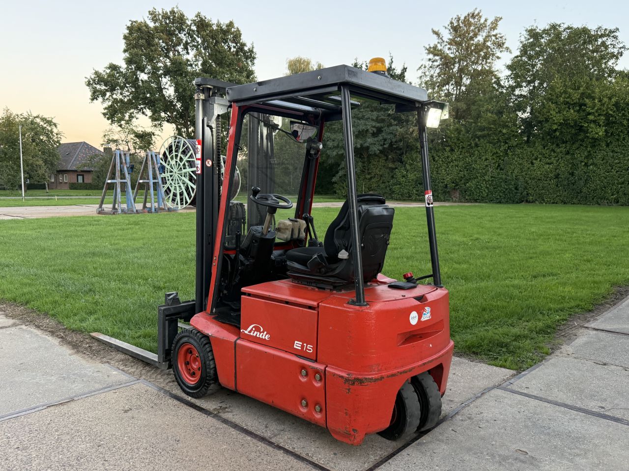 Linde 1500KG 3-delige mast freelift Sideshift BJ2007 6000uur