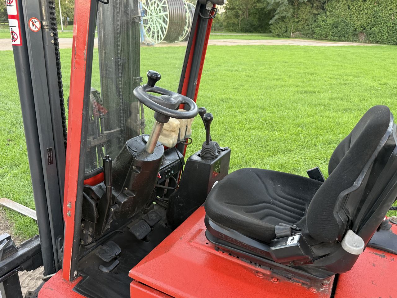 Linde 1500KG 3-delige mast freelift Sideshift BJ2007 6000uur