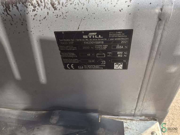 Gabelstapler Elektrisch Still RX20-20P 2021