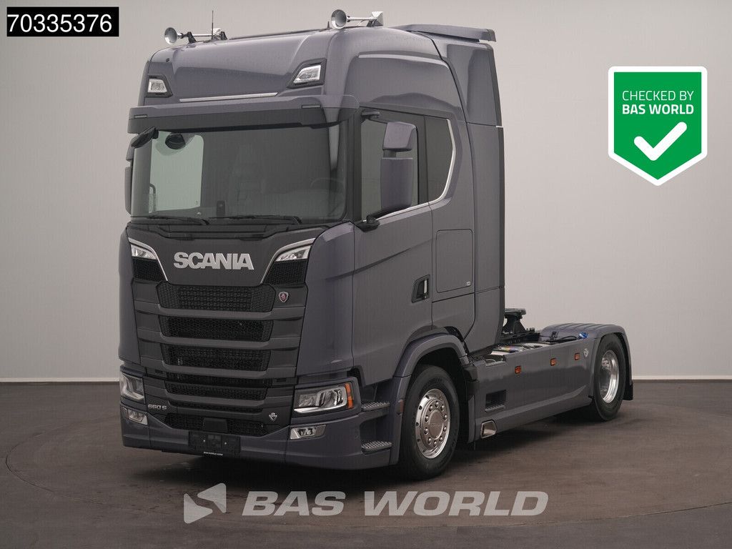 Scania S S660 4X2 V8 Retarder Full-Air 2x Tanks Standklima ACC Navi Leather Alcoa's