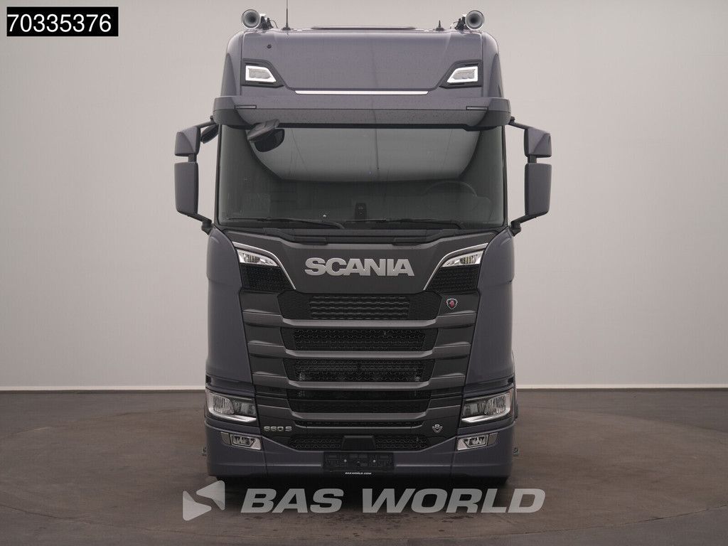 Scania S S660 4X2 V8 Retarder Full-Air 2x Tanks Standklima ACC Navi Leather Alcoa's