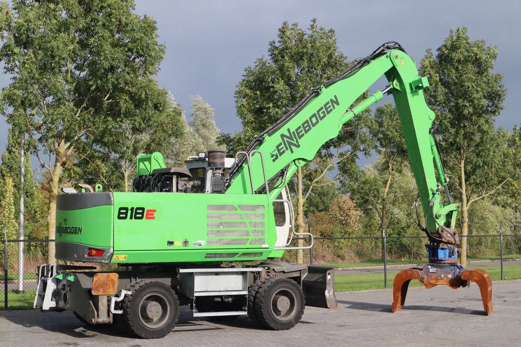 Sennebogen 818 ME | SORTING GRAB | BLADE + OUTRIGGERS