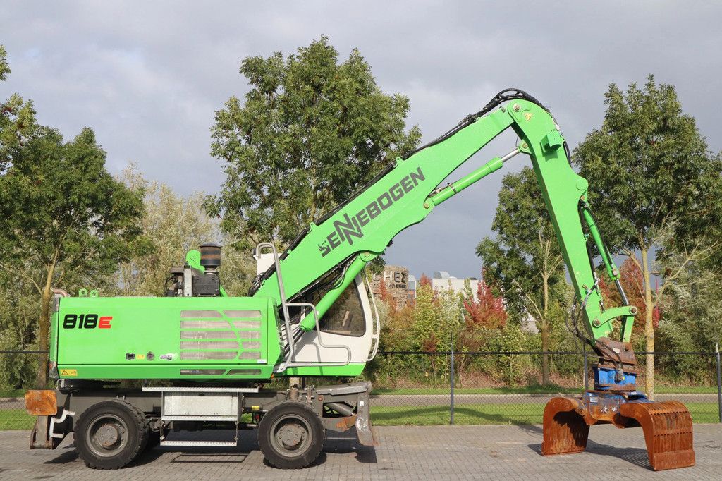 Sennebogen 818 ME | SORTING GRAB | BLADE + OUTRIGGERS