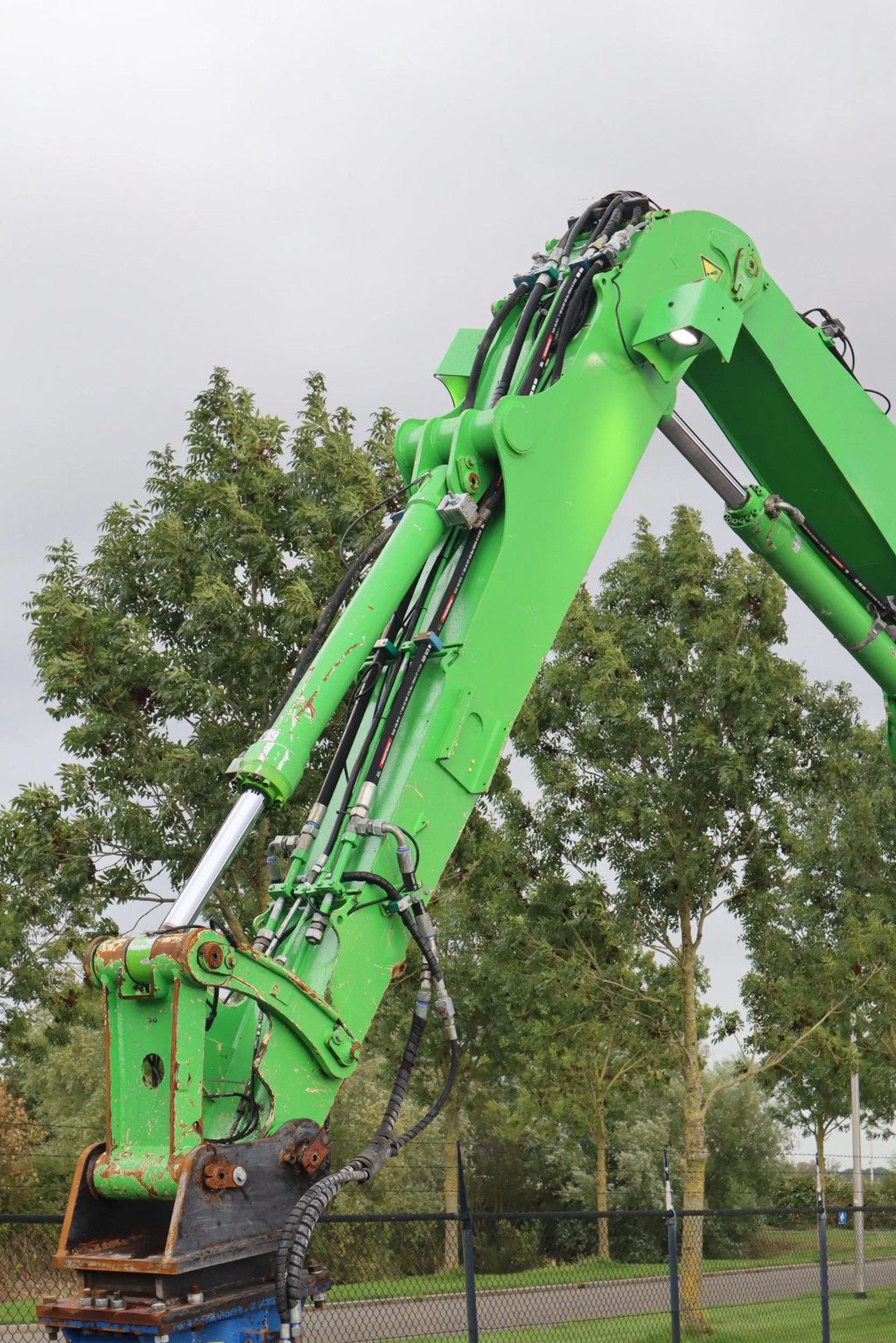 Sennebogen 818 ME | SORTING GRAB | BLADE + OUTRIGGERS