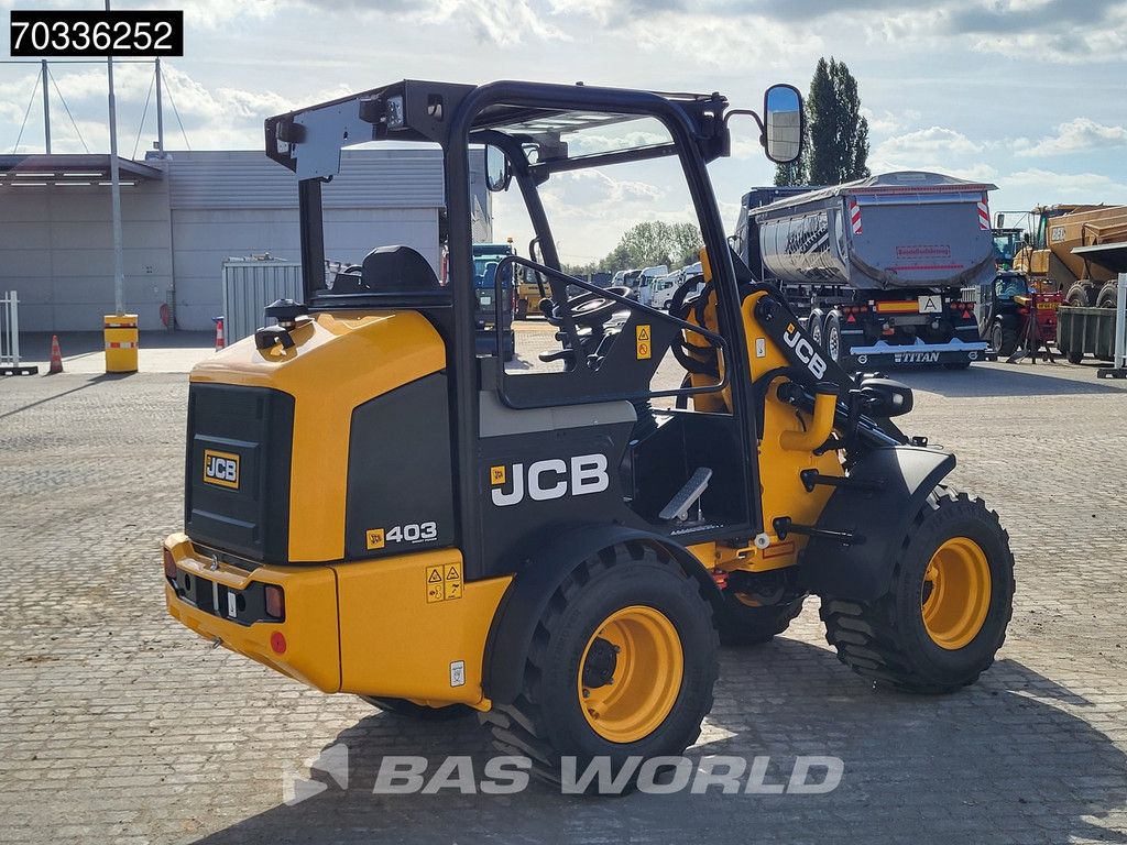 JCB 403 SP FACTORY WARRANTY - WEIDEMAN COUPLER - KUBOTA