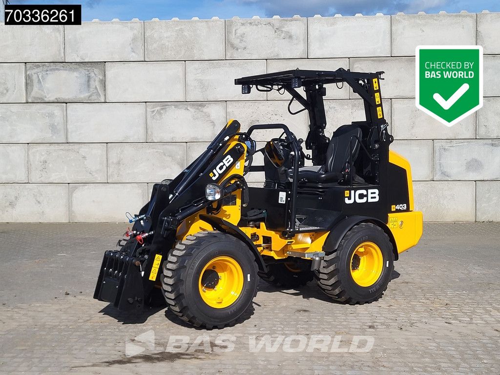 JCB 403 SP FACTORY WARRANTY - GIANT COUPLER - KUBOTA