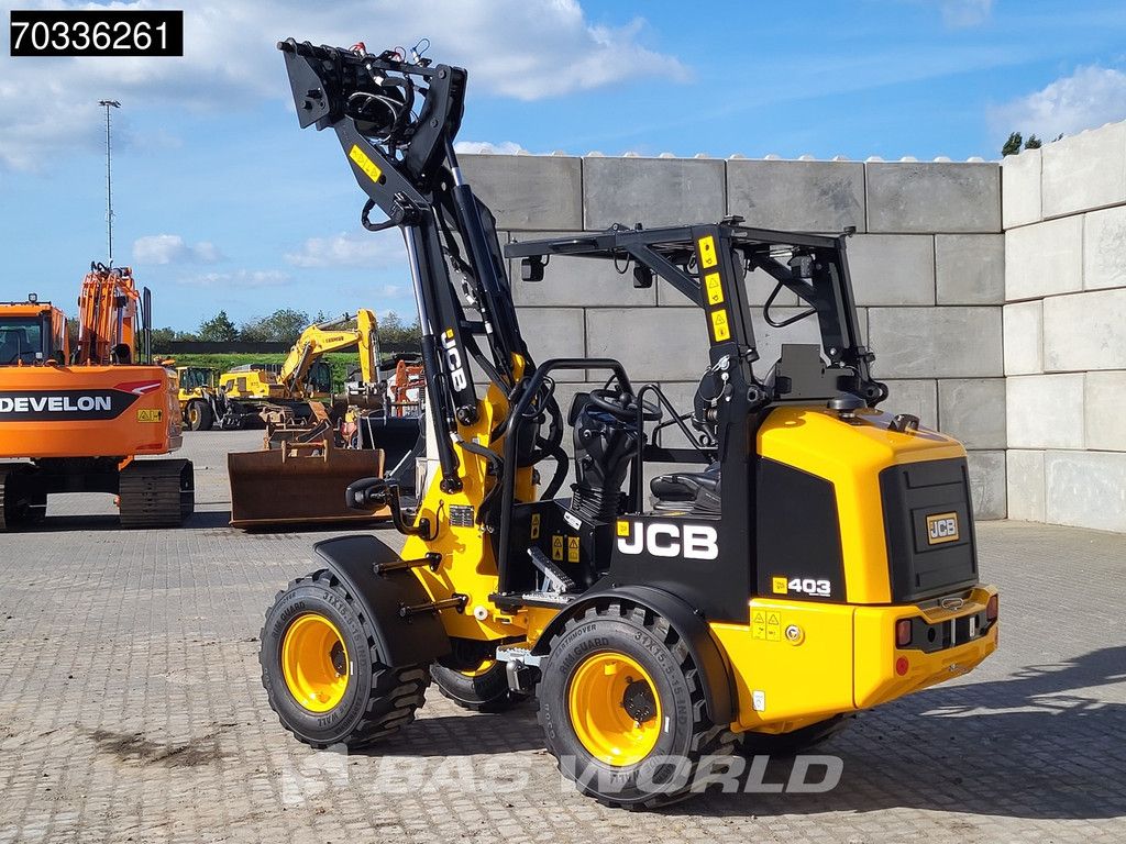JCB 403 SP FACTORY WARRANTY - GIANT COUPLER - KUBOTA