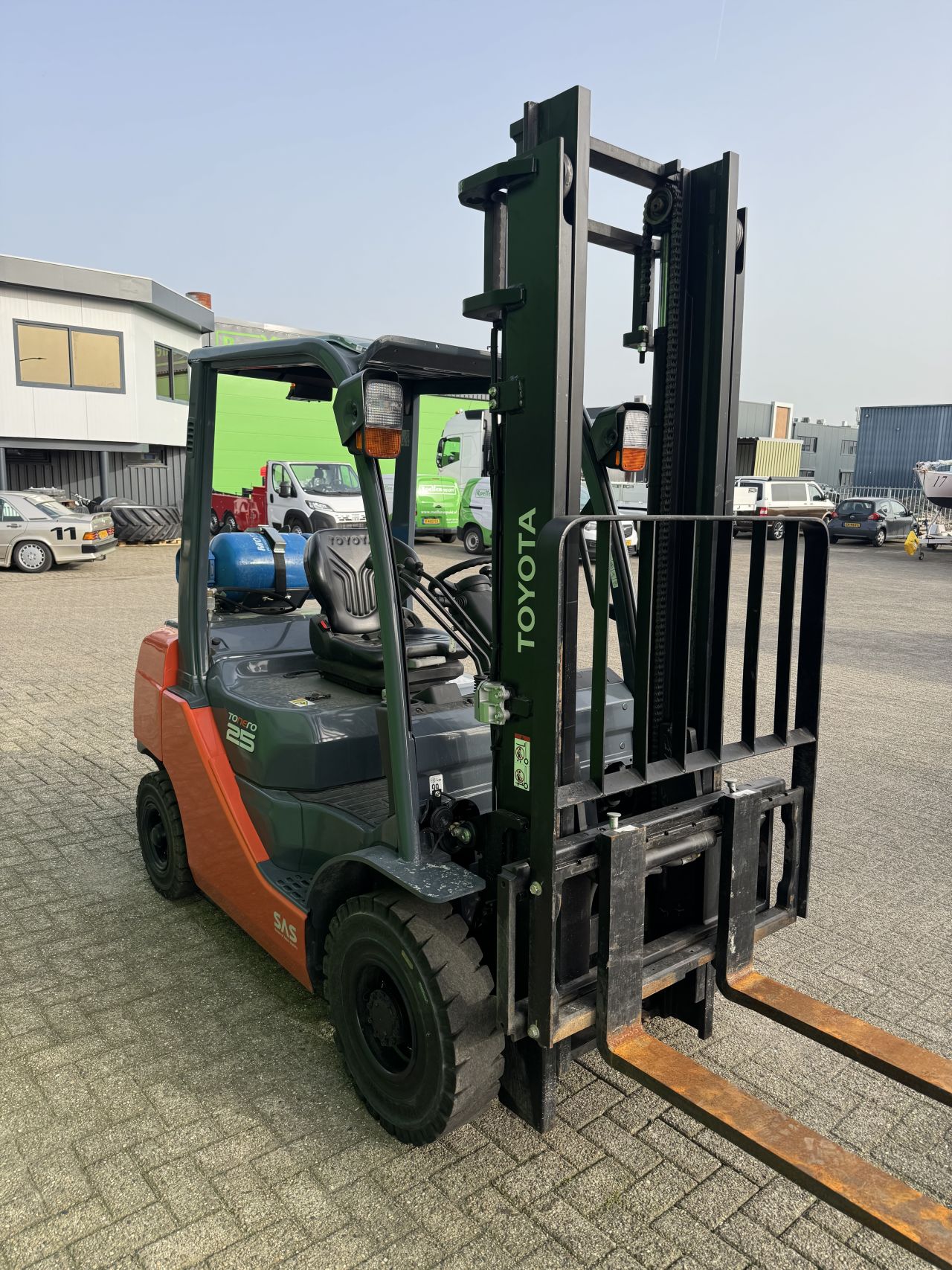 Super nette Toyota 02-8FGF25, weinig uren, orginele staat