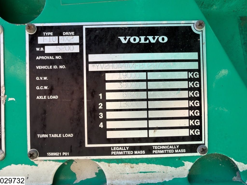 Volvo F10 Polybenne, PTO, Telma