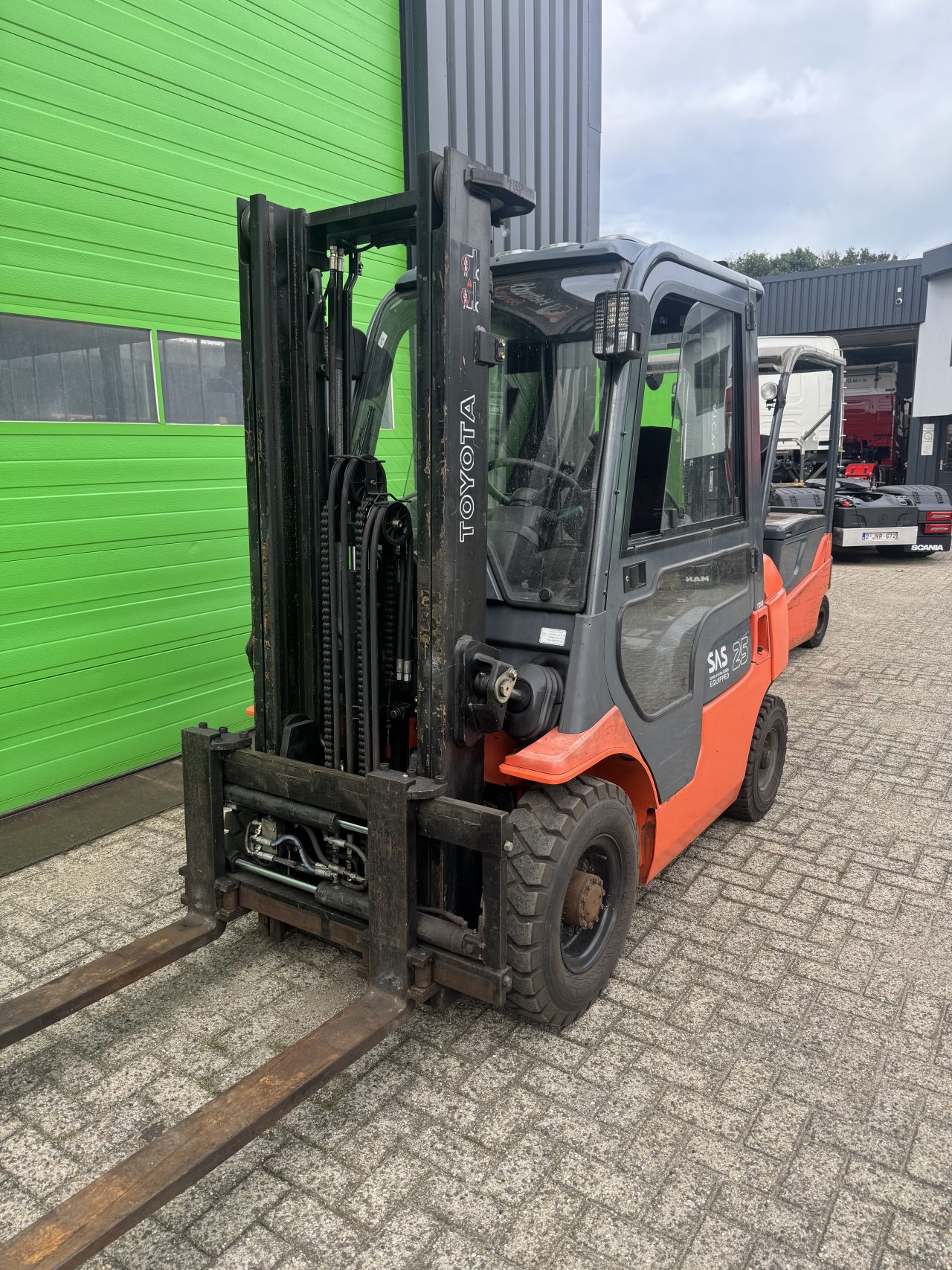Super nette Toyota diesel heftruck