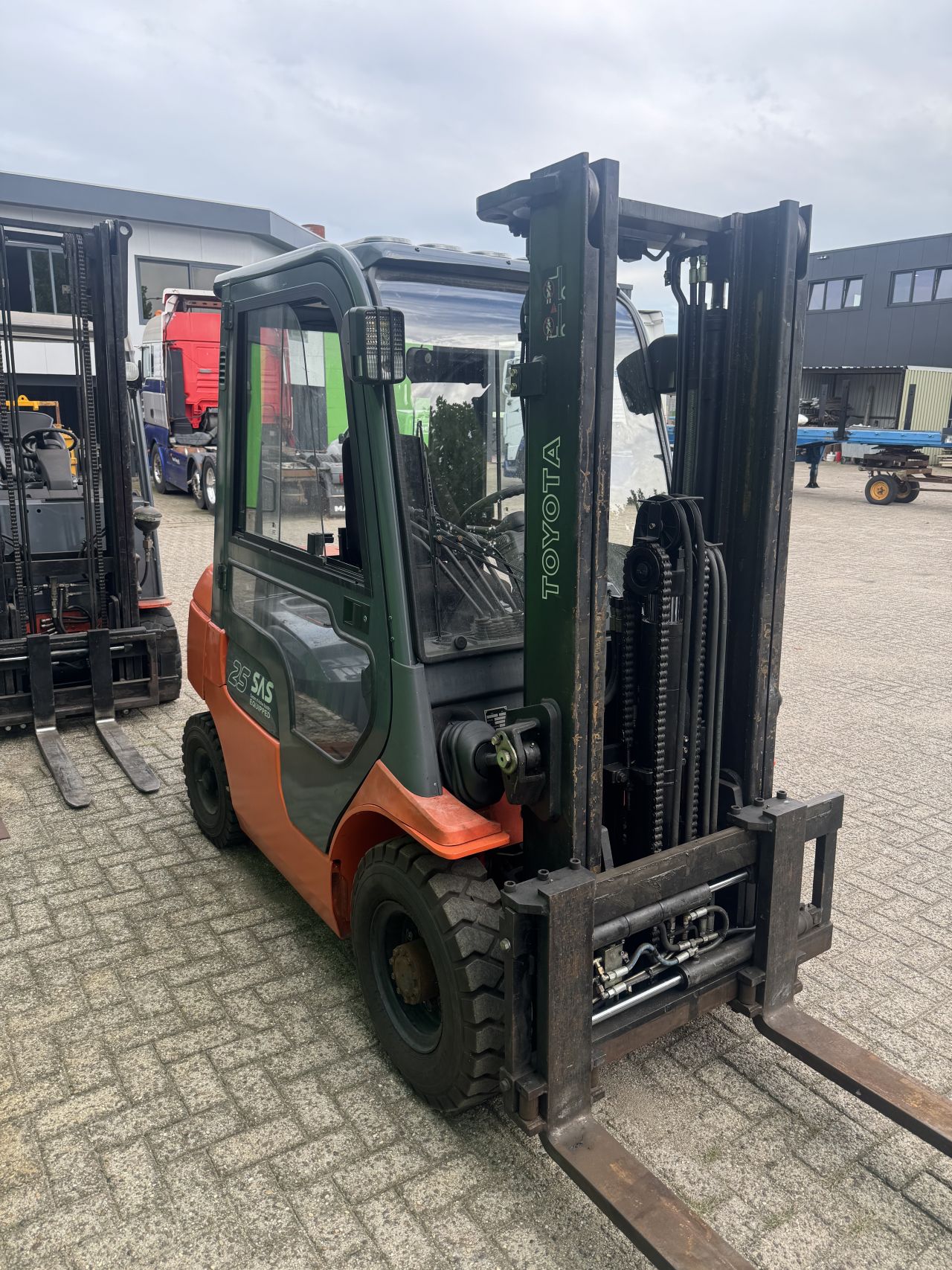 Super nette Toyota diesel heftruck