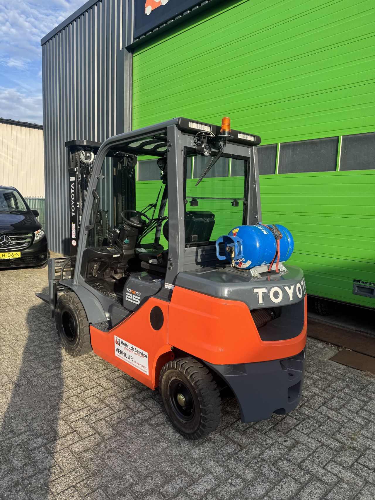 Super nette Toyota 8FGF25, 2020, Triplex 4,70M