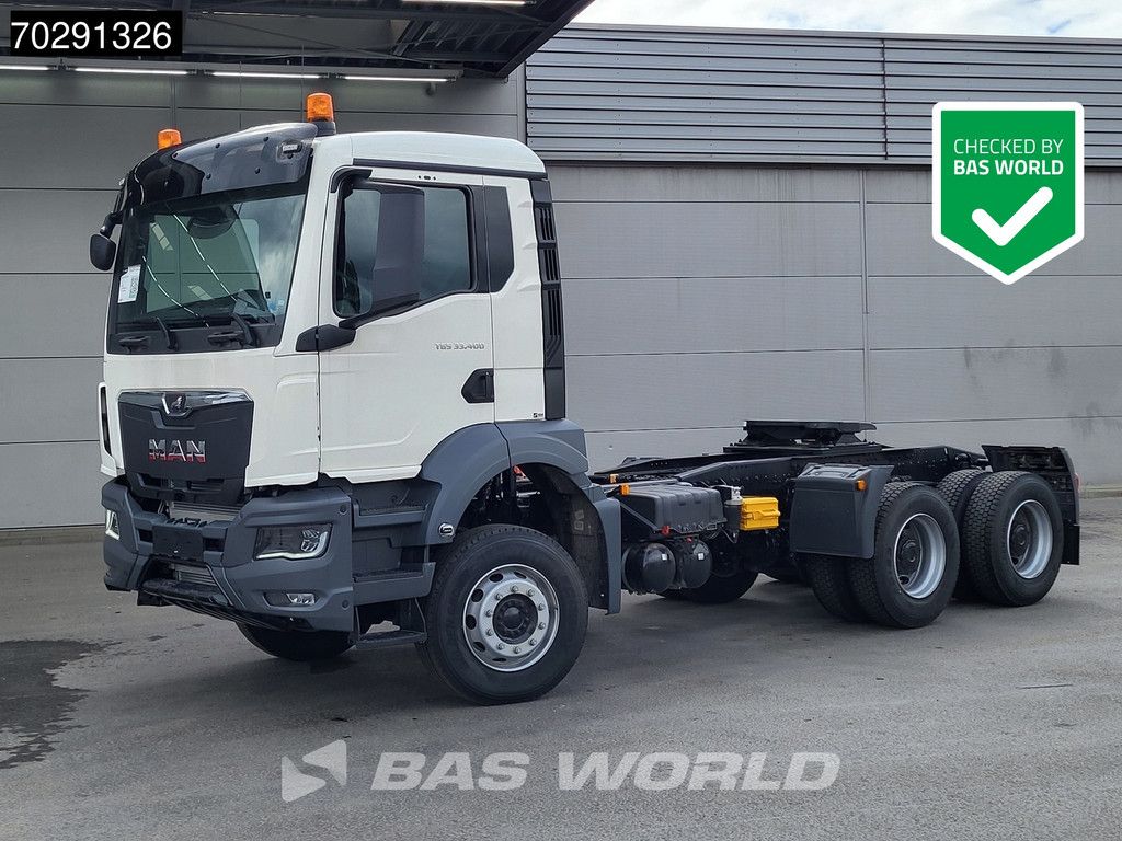 MAN TGS 33.400 6X4 NEW! Full-Steel Big-Axle Drumbrakes LED Euro 2