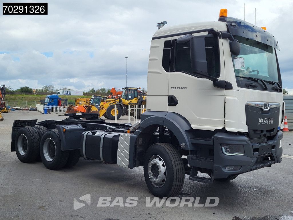 MAN TGS 33.400 6X4 NEW! Full-Steel Big-Axle Drumbrakes LED Euro 2